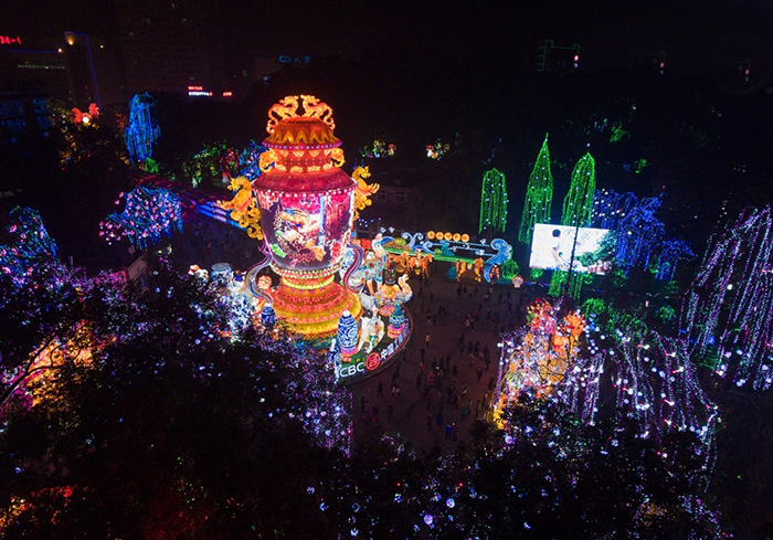 第二十三届自贡国际恐龙灯会